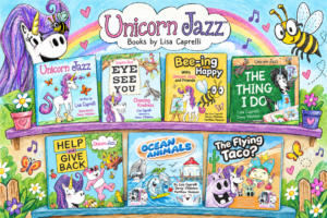 Unicorn_Jazz_All_Books_Official BY lISA cAPRELLI